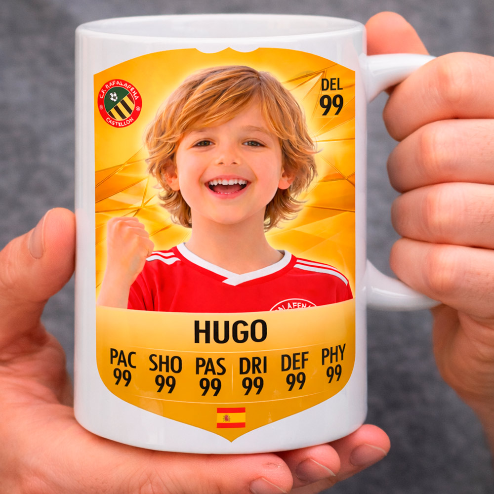 taza personalizada balón de oro con nombre, foto y bandera – modelo fc26 2 taza personalizada balón de oro con nombre, foto y bandera – modelo fc26 2