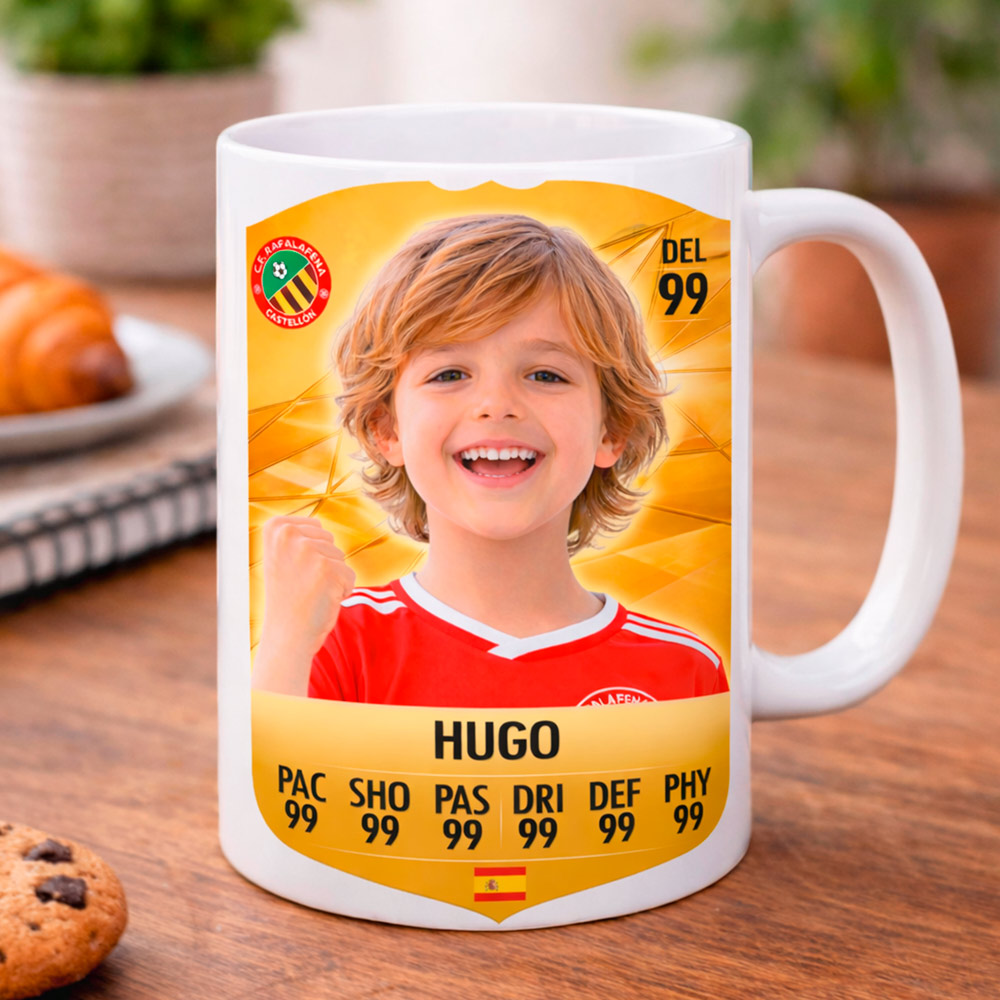 taza personalizada balón de oro con nombre, foto y bandera – modelo fc26 2 taza personalizada balón de oro con nombre, foto y bandera – modelo fc26 2