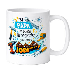 taza divertida para papá