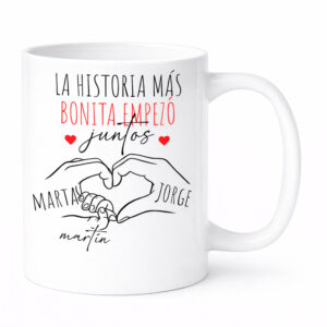 taza personalizada equipo de papá con nombres (copia)